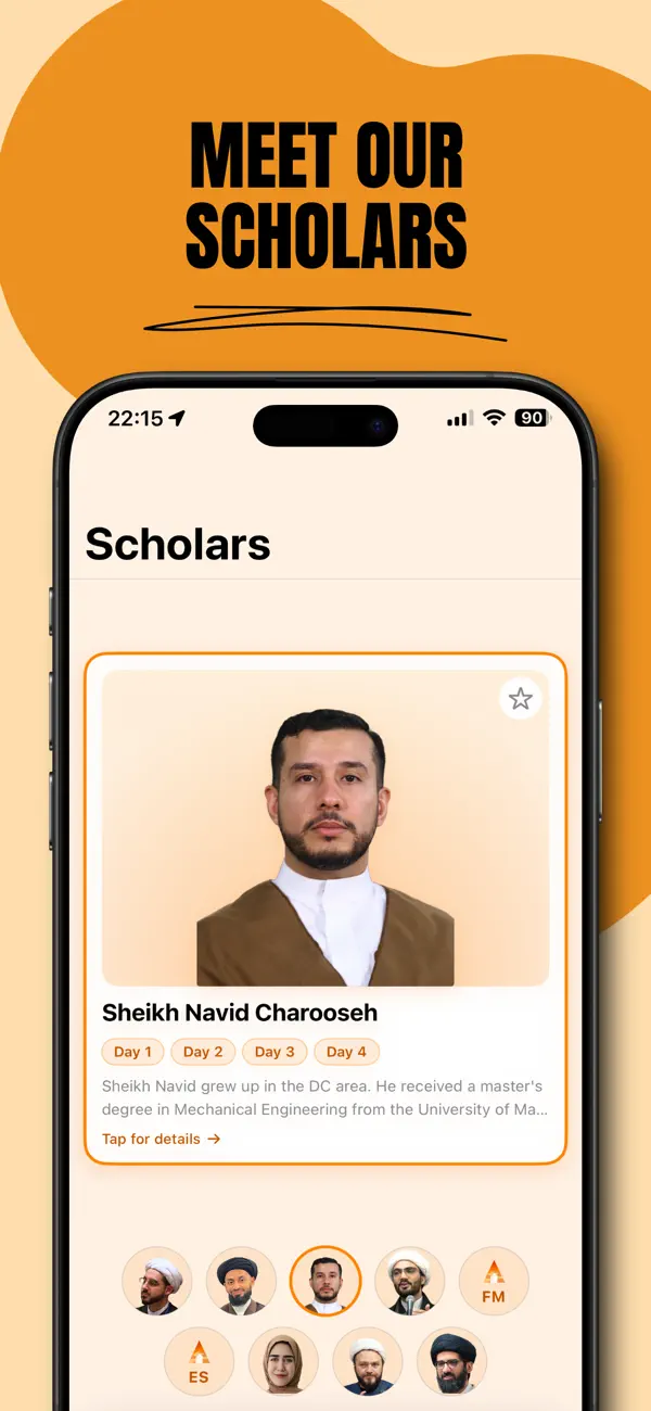 Camp Arafah on iPhone, screen 3